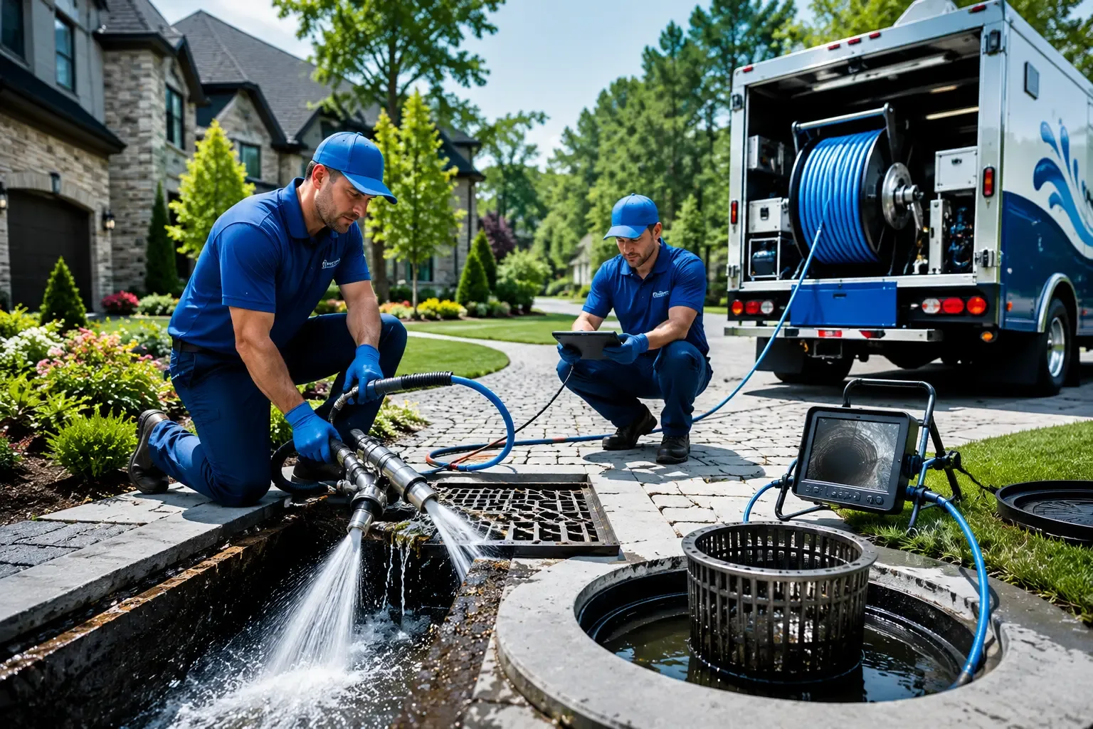 Local outdoor drain cleaning professionals in Burnside, IA