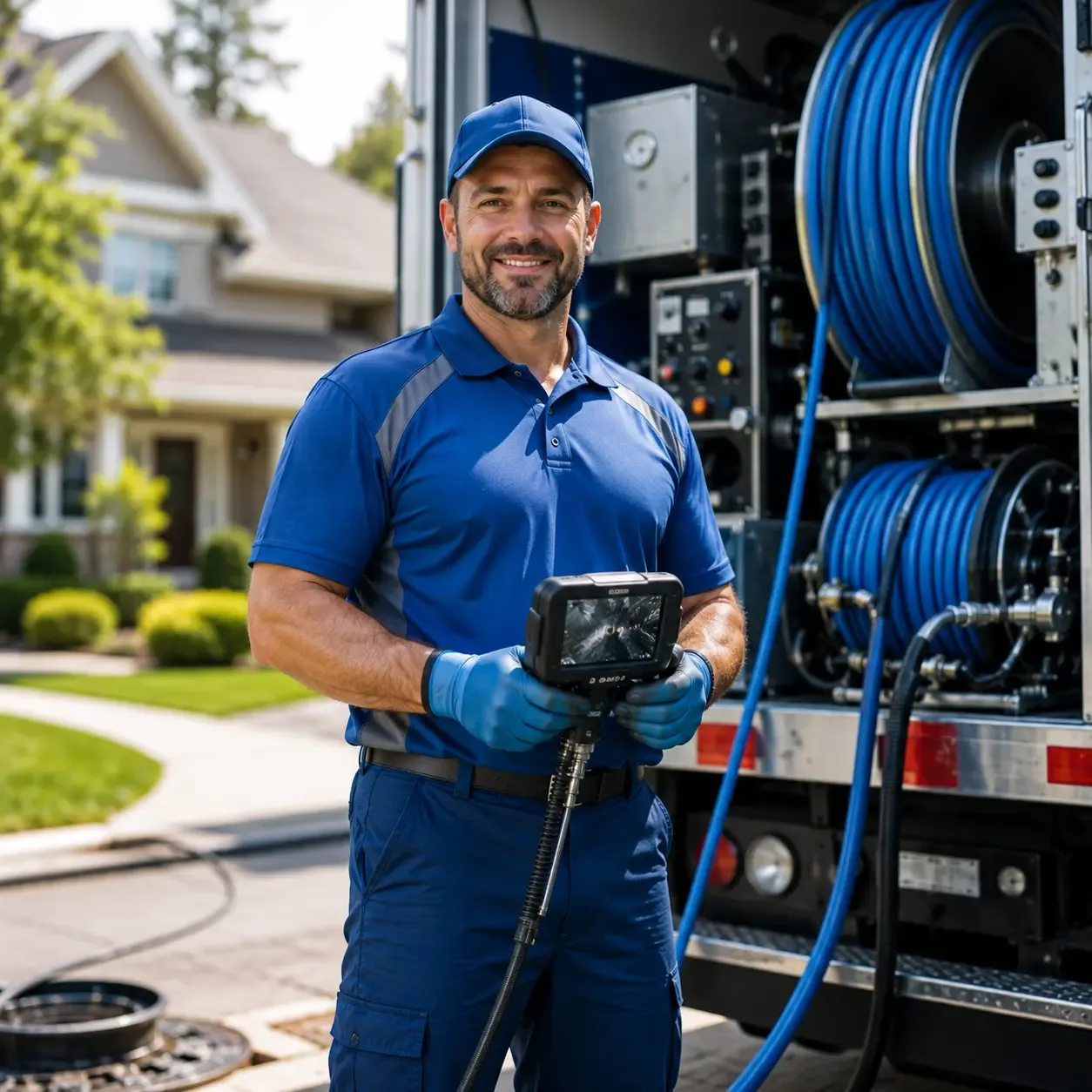Local outdoor drain cleaning specialists in Burnside, IA